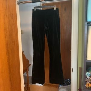 Vintage velvet flare pants